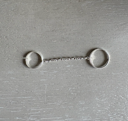 Varsha's Double Silver Ring
