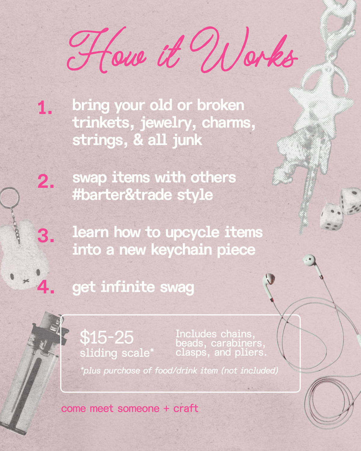Sapphic Carabiner Workshop
