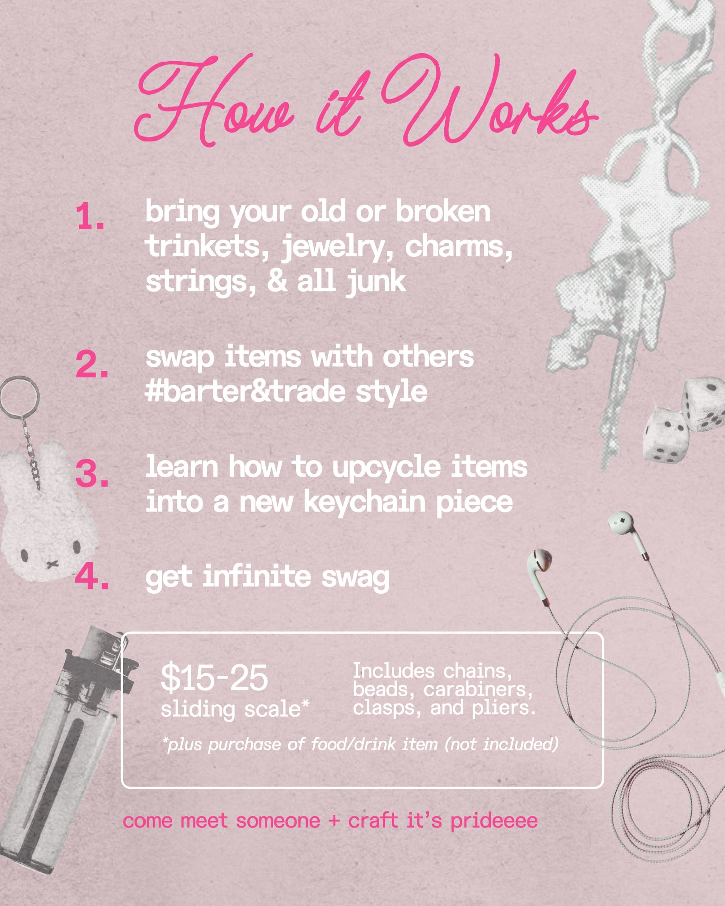 Sapphic Carabiner Workshop
