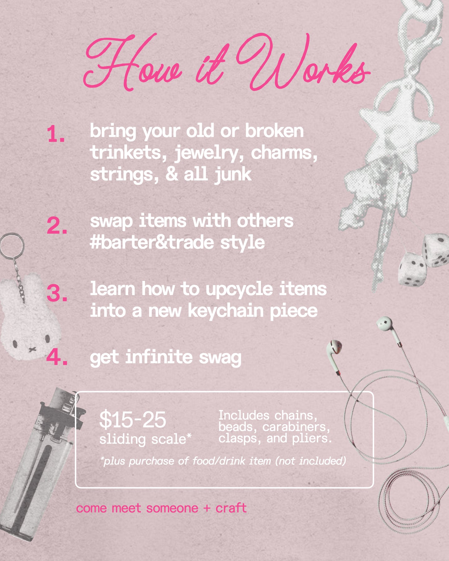 Sapphic Carabiner Workshop